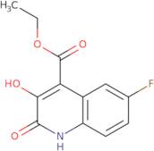 Ethyl 6-fluoro-3-hydroxy-2-oxo-1,2-dihydroquinoline-4-carboxylate