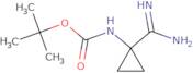 tert-Butyl N-(1-carbamimidoylcyclopropyl)carbamate