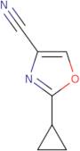 2-Cyclopropyl-1,3-oxazole-4-carbonitrile