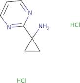 1-(Pyrimidin-2-yl)cyclopropan-1-amine diHCl