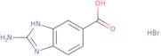 2-Amino-3H-benzimidazole-5-carboxylic acid hydrobromide