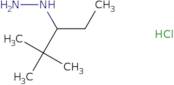 (2,2-Dimethylpentan-3-yl)hydrazine hydrochloride