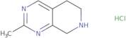 2-Methyl-5,6,7,8-tetrahydropyrido[3,4-d]pyrimidine hydrochloride