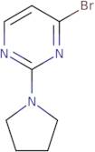 4-Bromo-2-(pyrrolidin-1-yl)pyrimidine