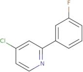 4-Chloro-2-(3-fluorophenyl)pyridine