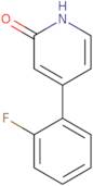 2-Hydroxy-4-(2-fluorophenyl)pyridine