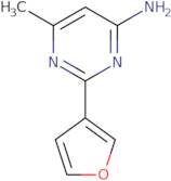 2-(Furan-3-yl)-6-methylpyrimidin-4-amine