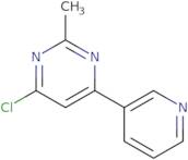 4-Chloro-2-methyl-6-(pyridin-3-yl)pyrimidine