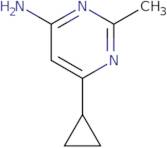 6-Cyclopropyl-2-methylpyrimidin-4-amine