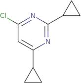 4-Chloro-2,6-dicyclopropylpyrimidine