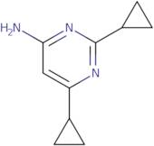 2,6-Dicyclopropylpyrimidin-4-amine