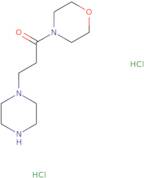 1-Morpholin-4-yl-3-piperazin-1-yl-propan-1-one dihydrochloride
