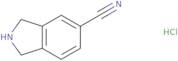 2,3-Dihydro-1H-isoindole-5-carbonitrile hydrochloride