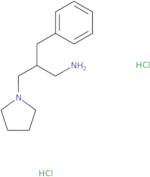 2-Benzyl-3-pyrrolidin-1-yl-propylamine dihydrochloride