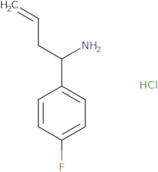 1-(4-Fluorophenyl)but-3-enylamine hydrochloride