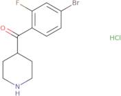 4-(4-Bromo-2-fluorobenzoyl)piperidine hydrochloride