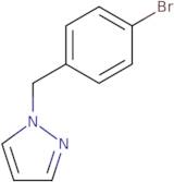 1-[(4-Bromophenyl)methyl]-1H-pyrazole