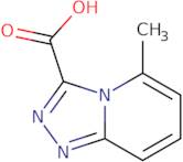5-Methyl-[1,2,4]triazolo[4,3-a]pyridine-3-carboxylic acid