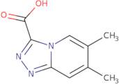 6,7-Dimethyl-[1,2,4]triazolo[4,3-a]pyridine-3-carboxylic acid
