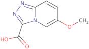 6-Methoxy-[1,2,4]triazolo[4,3-a]pyridine-3-carboxylic acid