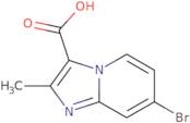 7-Bromo-2-methylimidazo[1,2-a]-pyridine-3-carboxylic acid