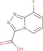 8-Fluoro-[1,2,4]triazolo[4,3-a]pyridine-3-carboxylic acid