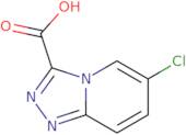 6-Chloro-[1,2,4]triazolo[4,3-a]pyridine-3-carboxylic acid