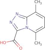 5,8-Dimethyl-[1,2,4]triazolo[4,3-a]pyridine-3-carboxylic acid