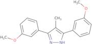 3,5-Bis(3-methoxyphenyl)-4-methyl-1H-pyrazole