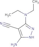 5-Amino-3-(diethylamino)-1H-pyrazole-4-carbonitrile