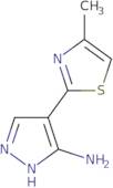 4-(4-Methyl-1,3-thiazol-2-yl)-1H-pyrazol-5-amine