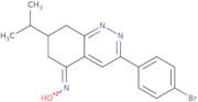 3-(4-bromophenyl)-5-(hydroxyimino)-7-(isopropyl)-6,7,8-trihydrocinnoline