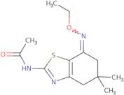 N-(7-(azamethoxyethylene)-5,5-dimethyl-4,5,6-trihydrobenzothiazol-2-yl)ethanamide