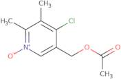 5-Acetoxymethyl-2,3-dimethyl-4-chloropyridine N-oxide