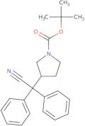 2,2-Diphenyl 2-(1-Boc-3-pyrrolidinyl)acetonitrile