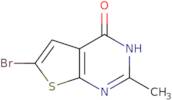 6-Bromo-2-methyl-3H,4H-thieno[2,3-d]pyrimidin-4-one