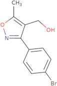 (3-(4-Bromophenyl)-5-methylisoxazol-4-yl)methanol