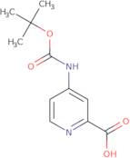 4-{[(tert-Butoxy)carbonyl]amino}pyridine-2-carboxylic acid