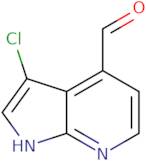 3-Chloro-1H-pyrrolo[2,3-b]pyridine-4-carbaldehyde