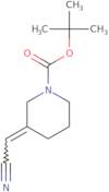 2-(1-Boc-3-Piperidinylidene)acetonitrile
