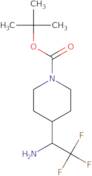 tert-Butyl 4-(2,2,2-trifluoro-1-aminoethyl)piperidine-1-carboxylate