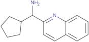 Cyclopentyl(quinolin-2-yl)methanamine