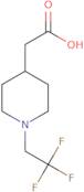 2-[1-(2,2,2-Trifluoroethyl)piperidin-4-yl]acetic acid