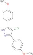 4-Chloro-3,5-bis(4-methoxyphenyl)-1H-pyrazole