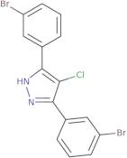 3,5-Bis(3-bromophenyl)-4-chloro-1H-pyrazole