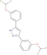 3,5-Bis[3-(difluoromethoxy)phenyl]-1H-pyrazole