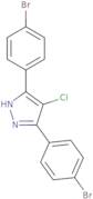 3,5-Bis(4-bromophenyl)-4-chloro-1H-pyrazole