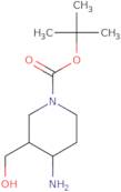 tert-Butyl 4-amino-3-(hydroxymethyl)piperidine-1-carboxylate