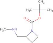 tert-Butyl 2-[(methylamino)methyl]azetidine-1-carboxylate