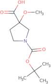 1-[(tert-Butoxy)carbonyl]-3-methoxypyrrolidine-3-carboxylic acid